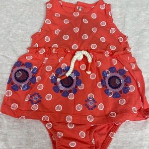Carters Baby girl one piece summer romper